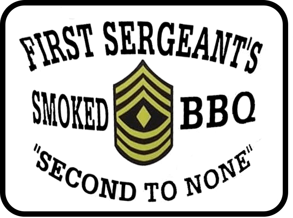 FIRST SERGEANTS BBQ Logo