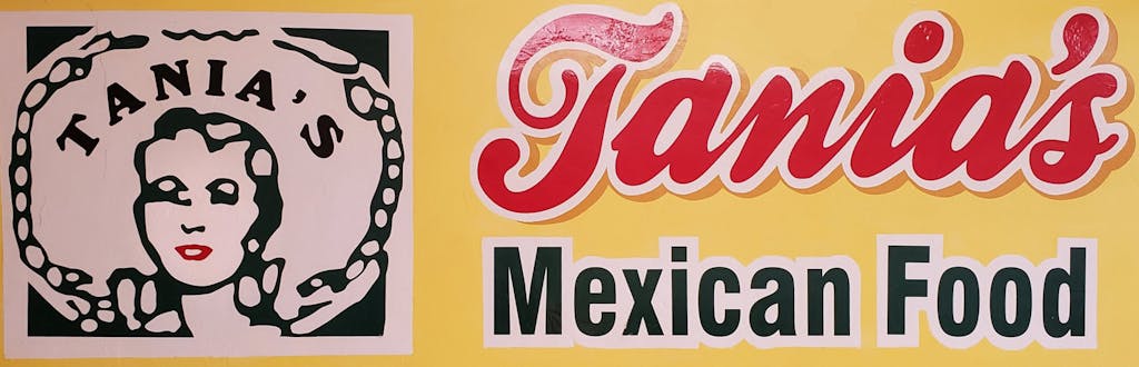 Tania's Mexican Food Logo