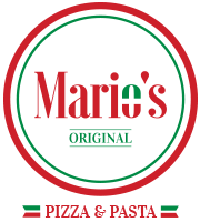 Mario's Original Pizza & Pizza Logo