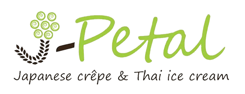 J Petal Japanese Crepe Thai Ice Cream Logo