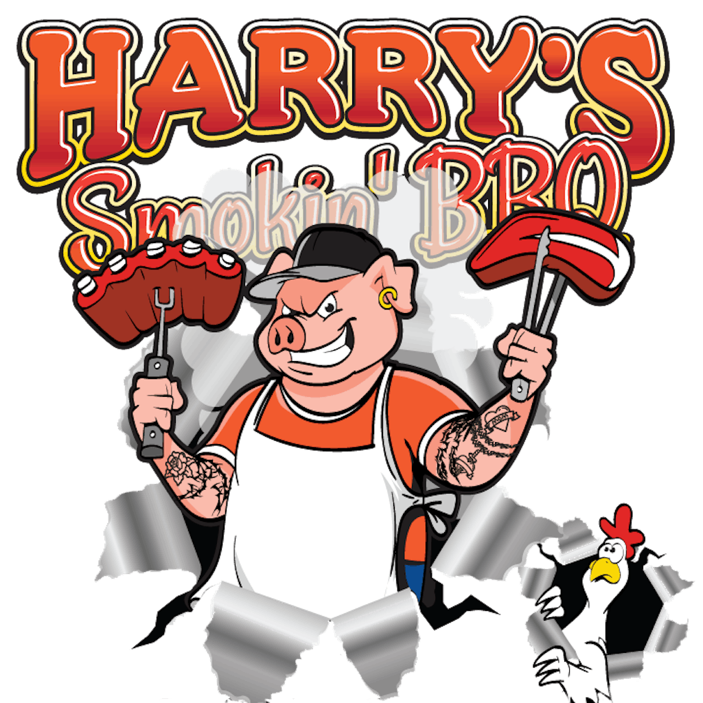 Harry's Smokin' BBQ Logo