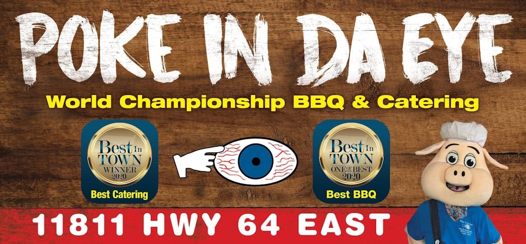 Poke In Da Eye World Championship BBQ & Catering Logo