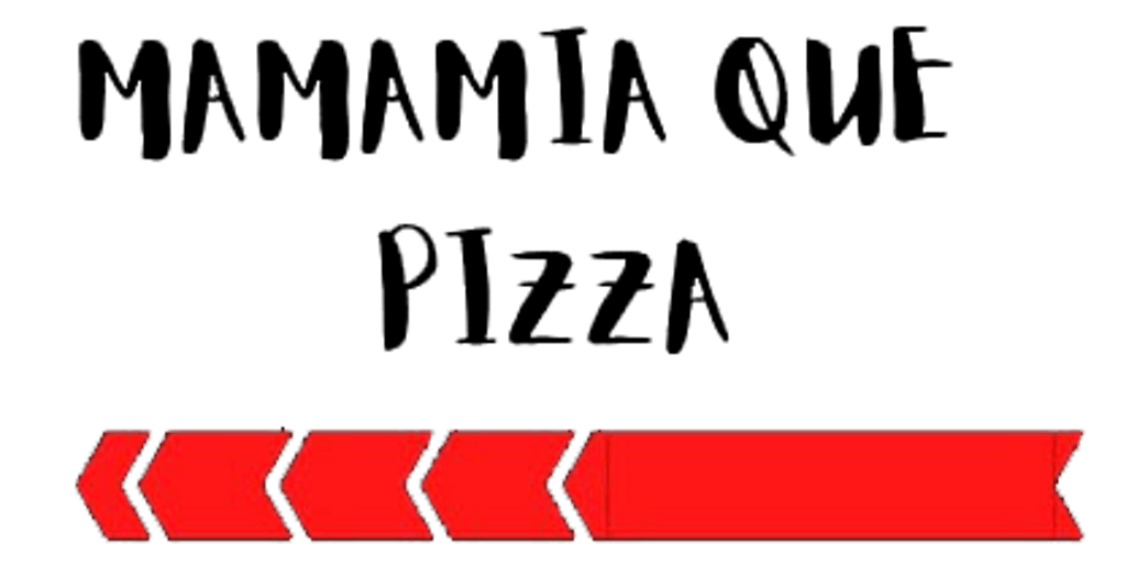 Mamamia Que Pizza Logo