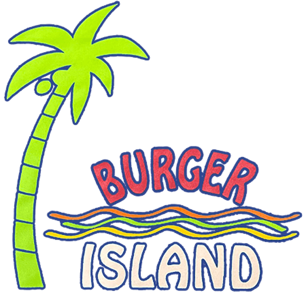 Burger Island (NW Hwy) Logo
