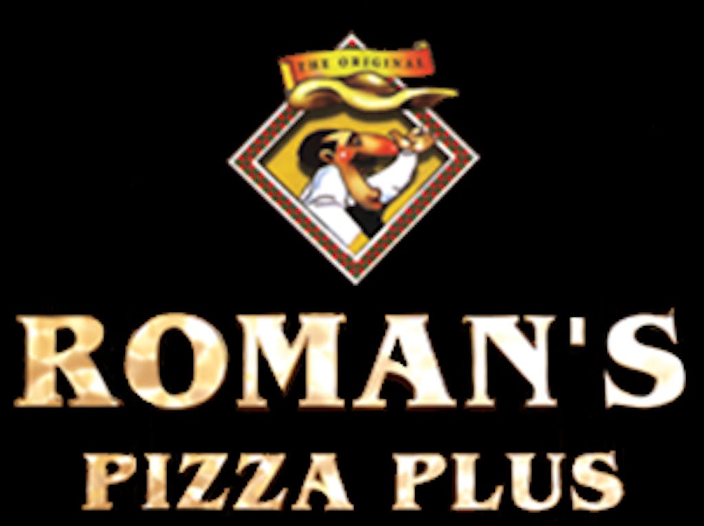 Roman's Pizza Plus Logo