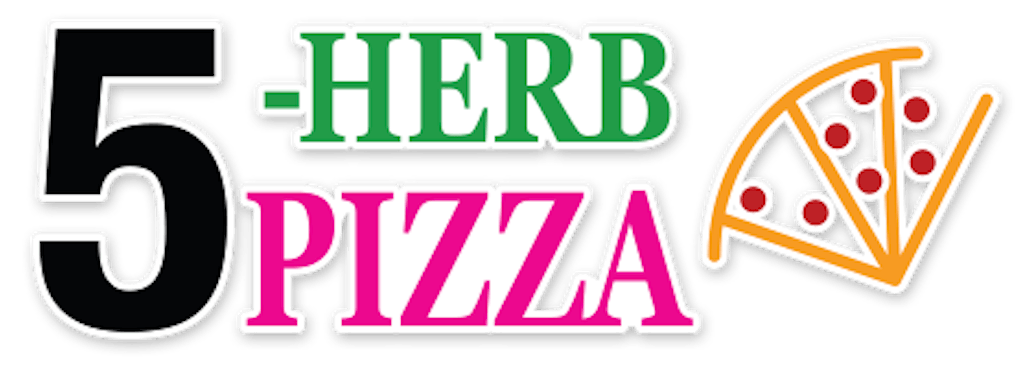 5 Herb Pizza Logo