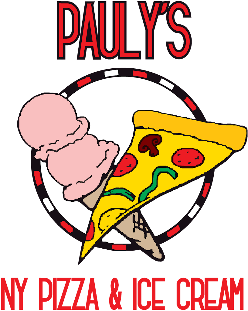 PAULY'S NY PIZZA & ICE CREAM Logo
