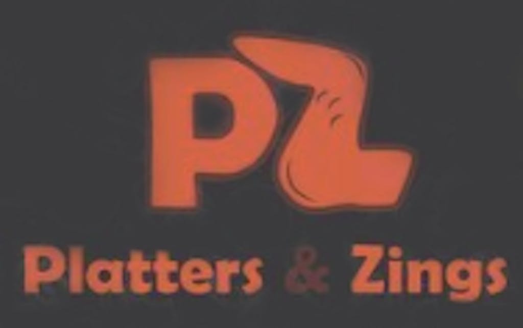 Platters and Zings Logo
