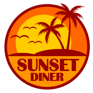 Sunset Diner Logo