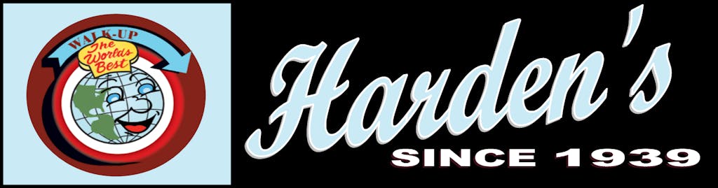 Harden's Hamburgers & More Logo