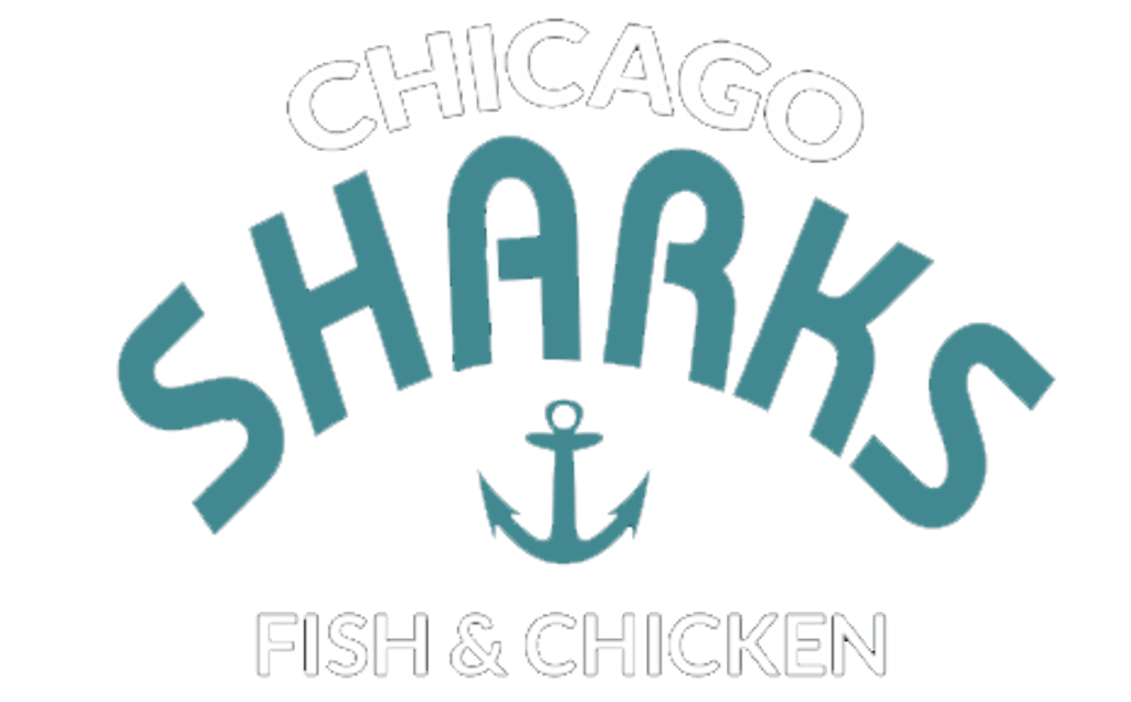 Sharks Fish & Chicken Chicago Style Logo