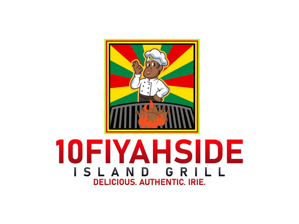 10Fiyahside Island Grill Logo