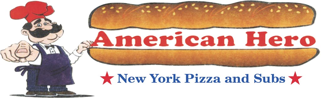 American Hero Pizza & Subs Logo