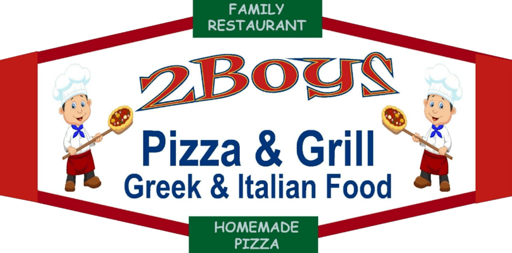 2 Boys Pizza & Grill Logo
