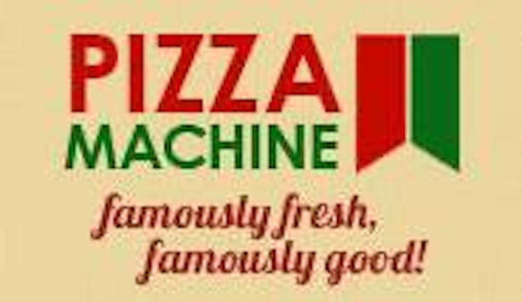 PIZZA MACHINE Logo