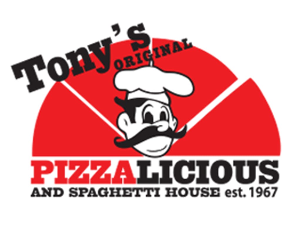 Tony's Pizzalicious Logo