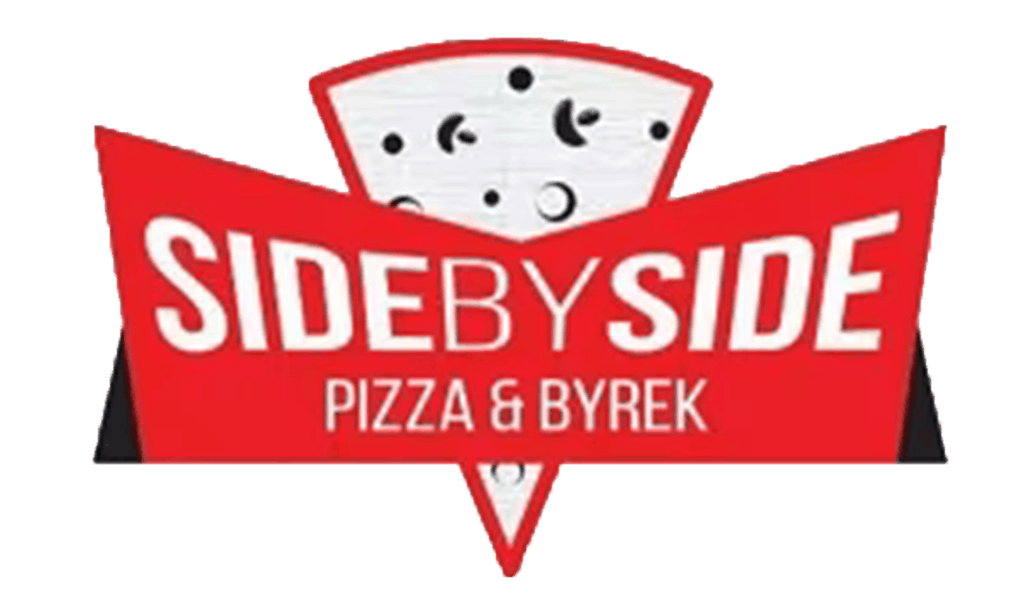 Side By Side Pizza & Burek Logo