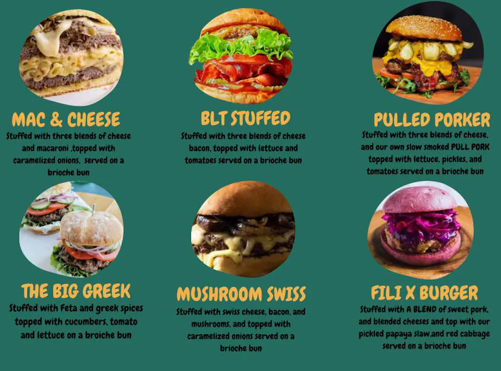 Stuffed Burgers