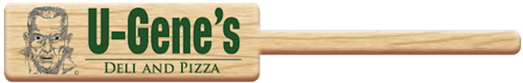 U-Gene's Deli and Pizza Logo