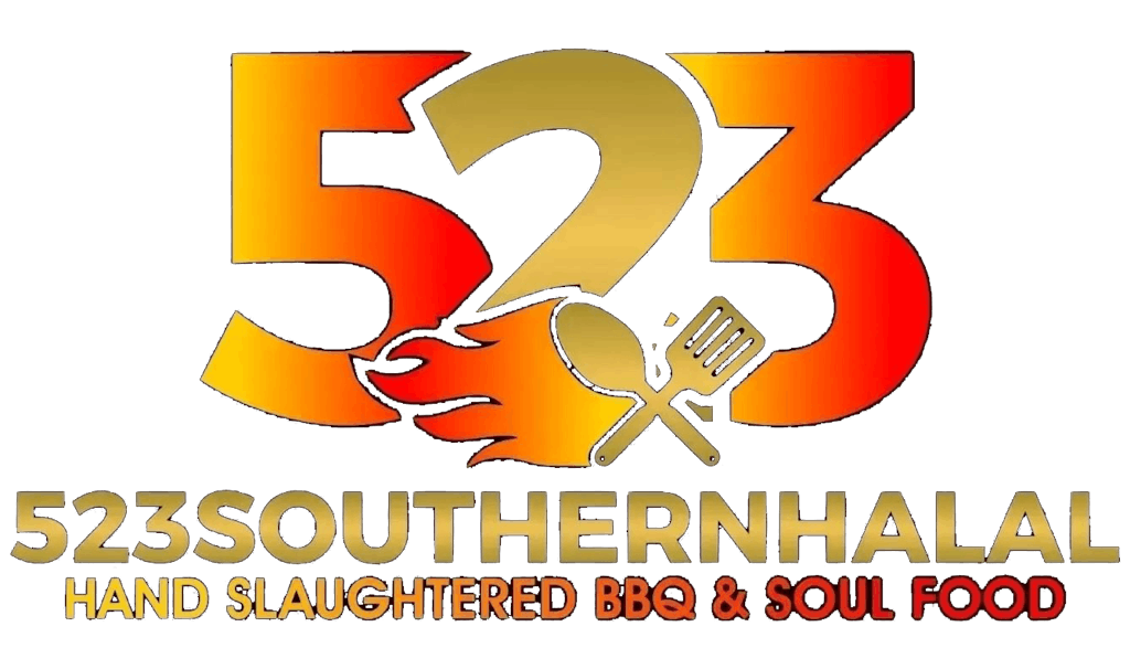 523SOUTHERNHALAL BBQ & Soul Food Logo