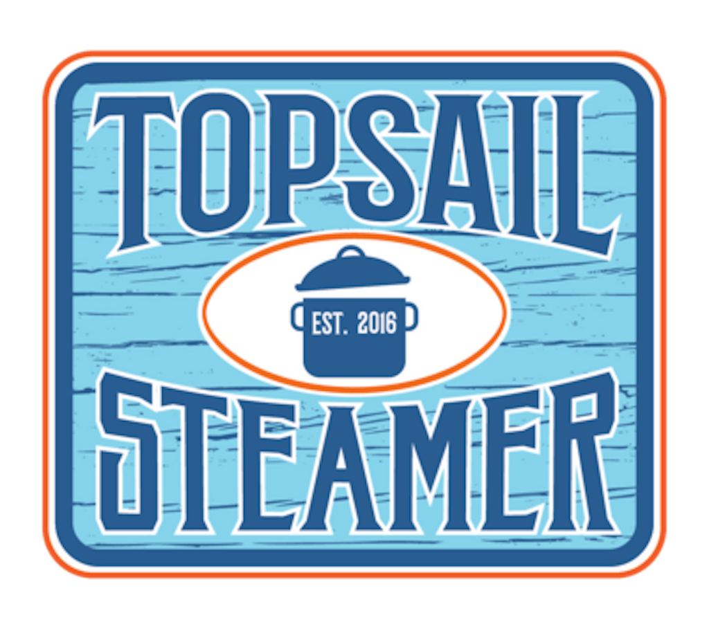 WRIGHTSVILLE BEACH - TOPSAIL STEAMER Logo