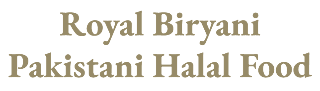 Royal Biryani Pakistani Halal Food Logo