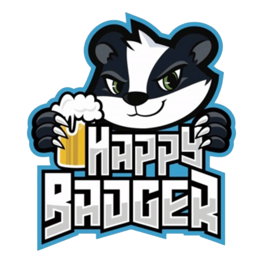 The Happy Badger Sports Pub Logo