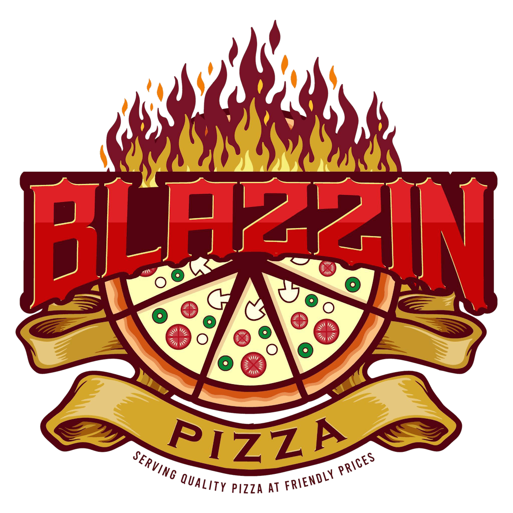Blazzin Pizza @ Mall Logo