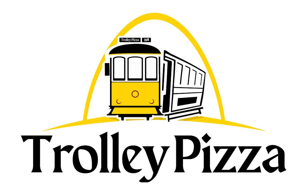 TROLLEY Pizza Logo