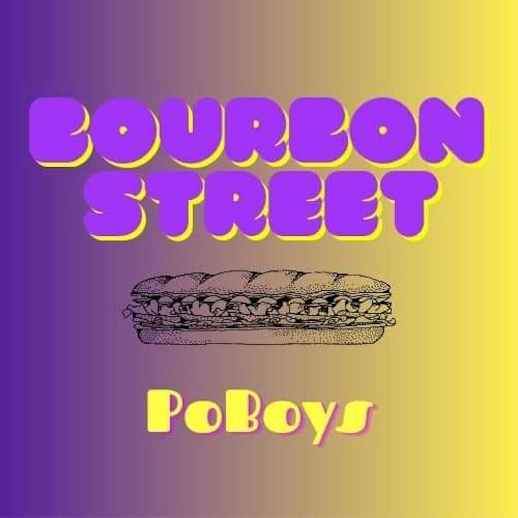 Bourbon Street Po'boys Logo