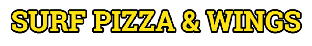 SURF PIZZA & WINGS Logo