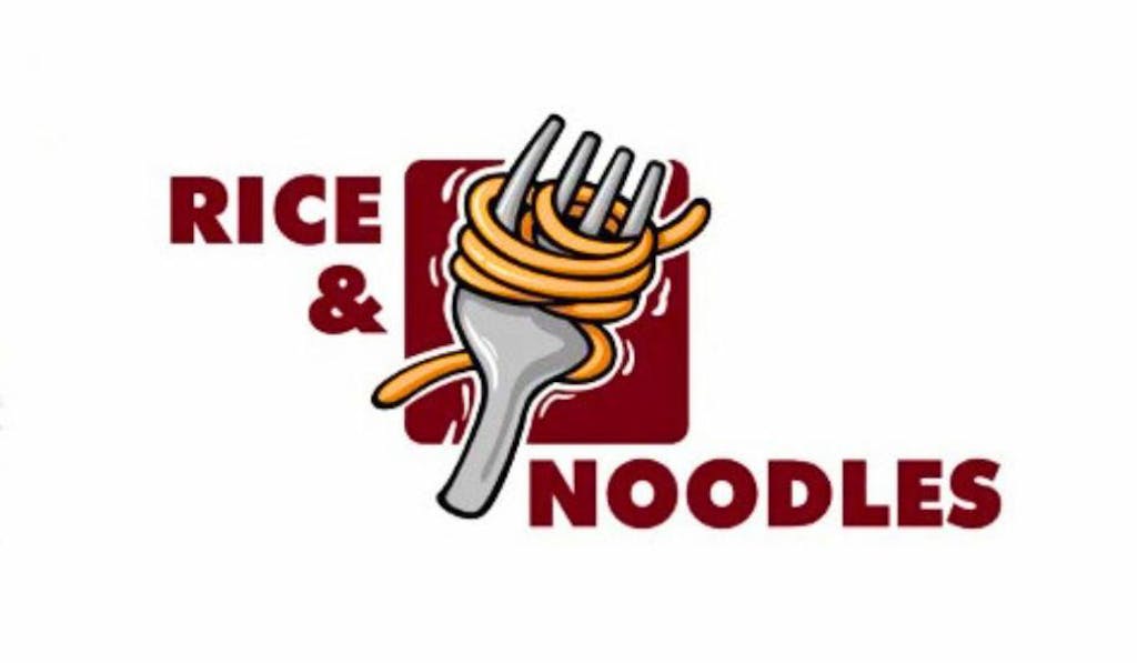 Rice & Noodles Thai Food Logo