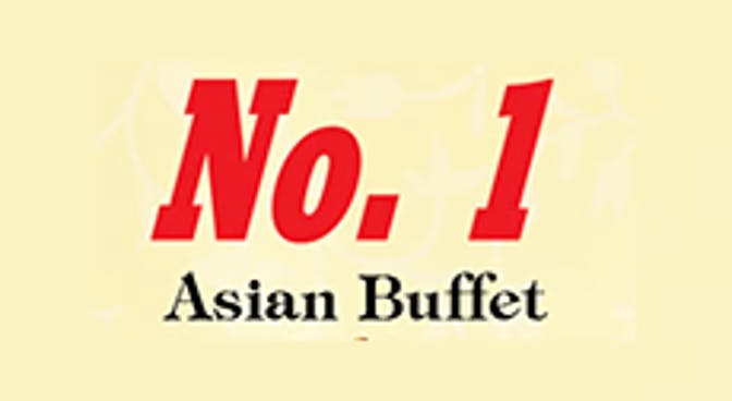 No. 1 Asian Buffet Logo