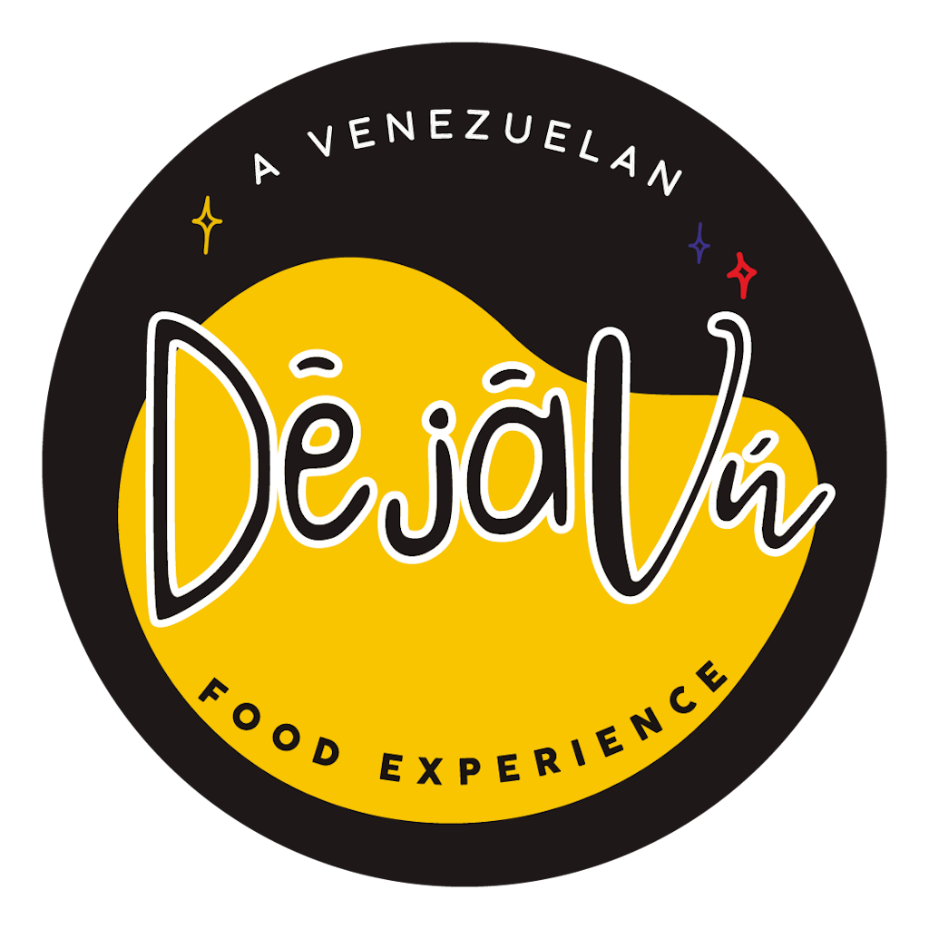 Dejavu Venezuelan Food Logo