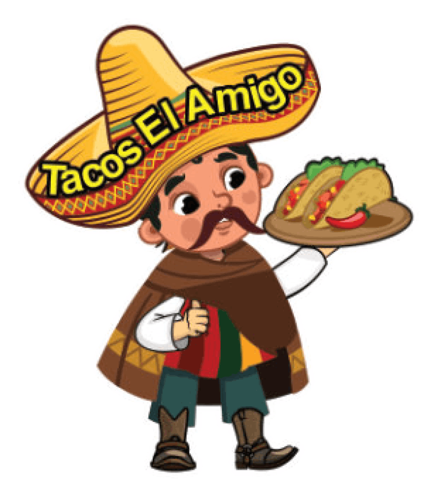 Tacos El Amigo #3 Logo
