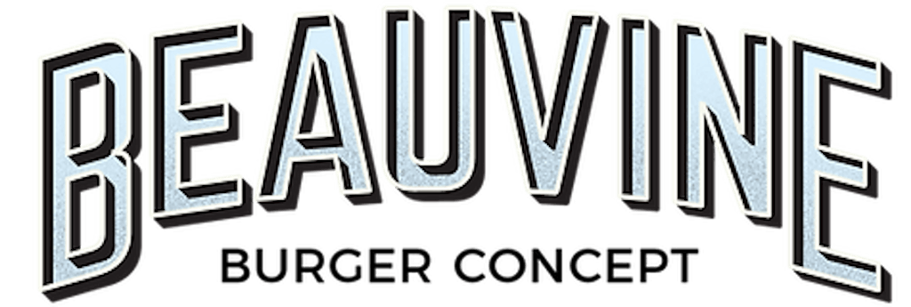 Beauvine Burger Concept Logo