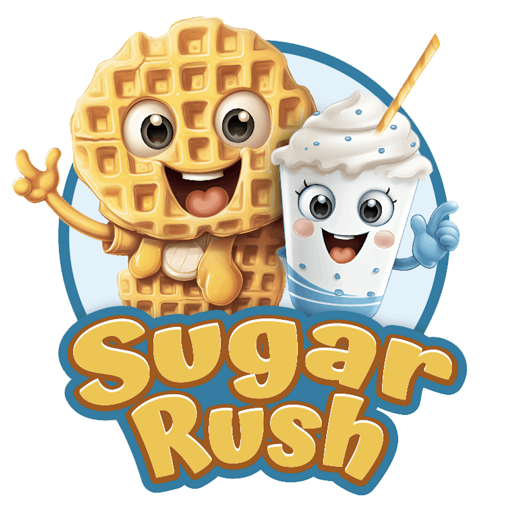 Sugar Rush Waffles & Crepes Logo