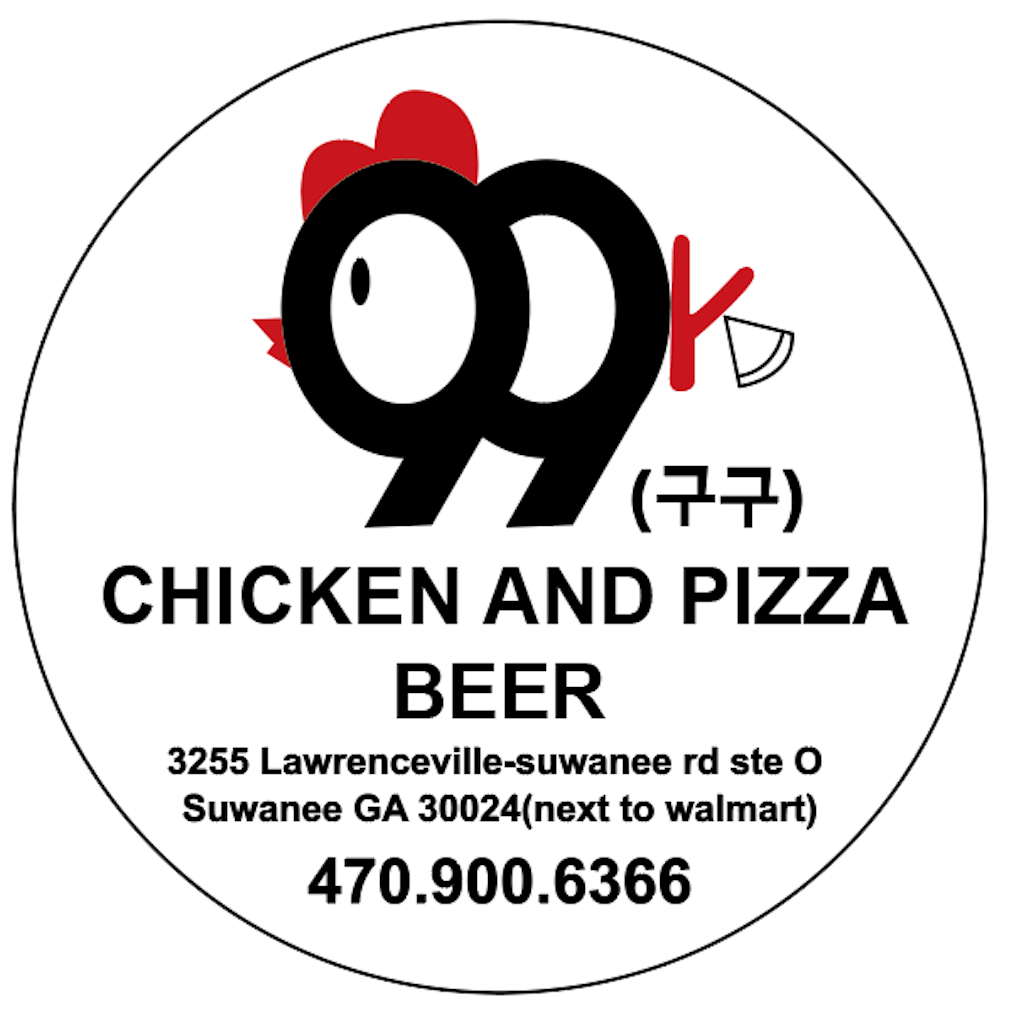 99 K Chicken And Pizza Suwanee Logo