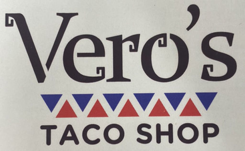 Vero's Taco Shop Logo