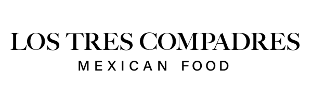 Los Tres Compadres Mexican Food Logo