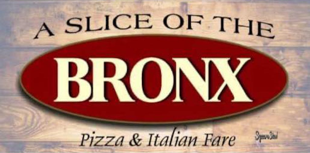 Slice Of The Bronx Pizza Logo