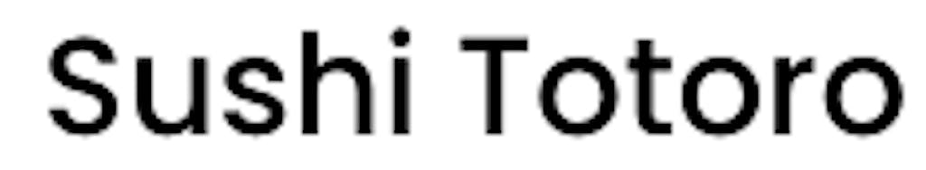 SUSHI TOTORO Logo