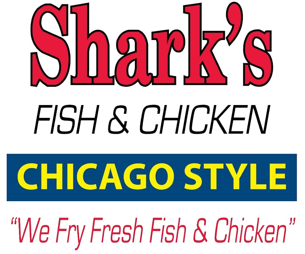 Sharks Fish and Chicken Logo