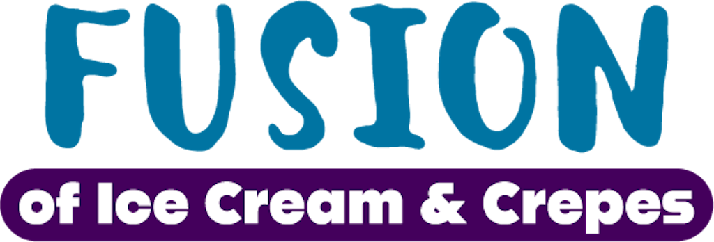 Fusion of Ice Cream & Crepes Logo