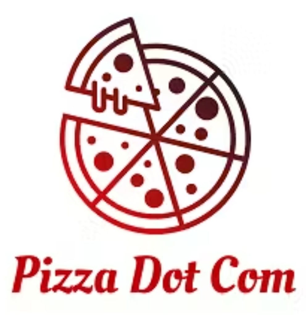 Pizza dot com Logo