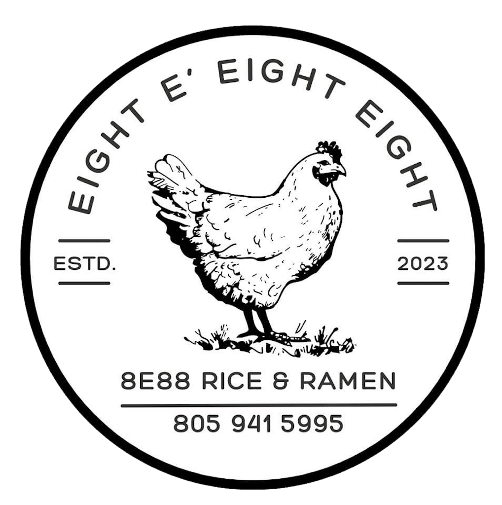 8E88 Rice & Ramen Logo
