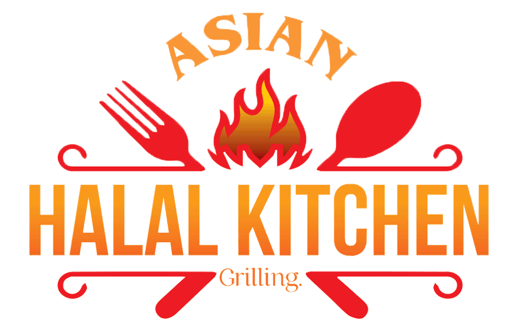 Asian Halal Kitchen Grilling Logo