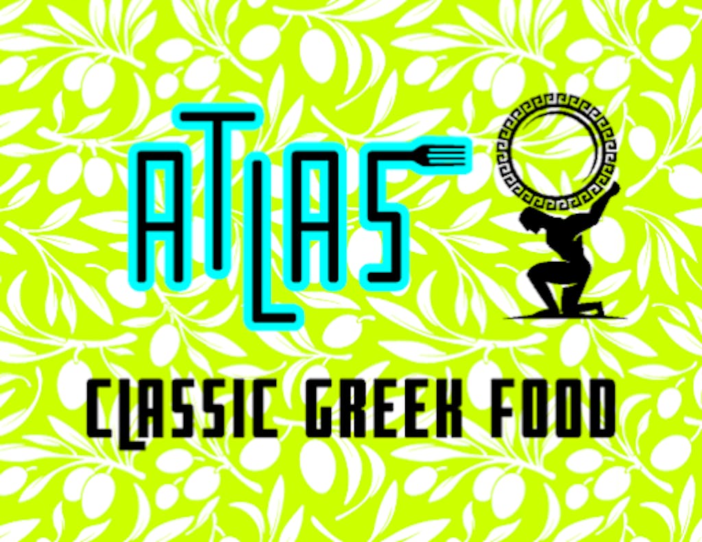 Atlas Greek Food Logo