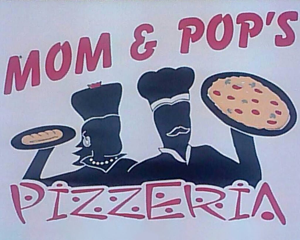 Mom & Pops Pizzeria Logo