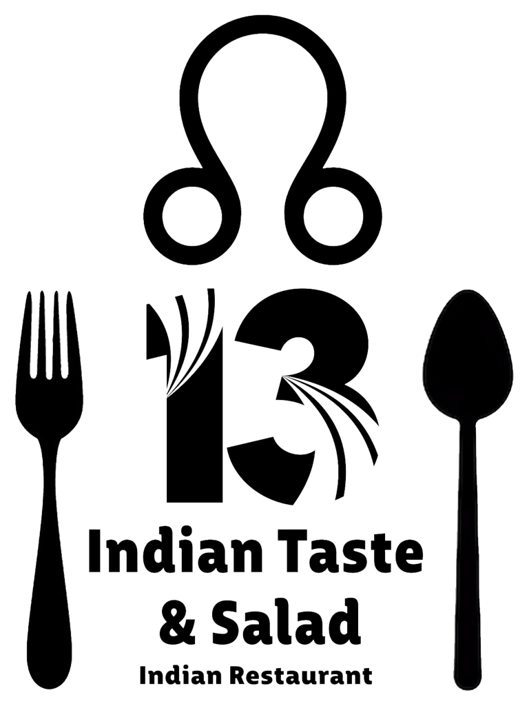 13 Indian Taste And Salad Logo